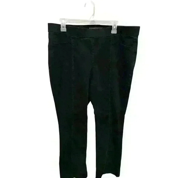 No Boundaries Women's Plus XXXL (21) Mid Rise Black Dress Pants Stretchy - Picture 3 of 7